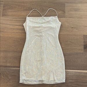 Sparkling Mini Dress for HOCO or sorority rush!